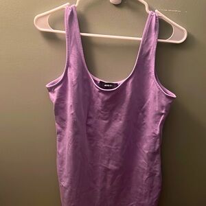 Forever 21 purple fitted dress